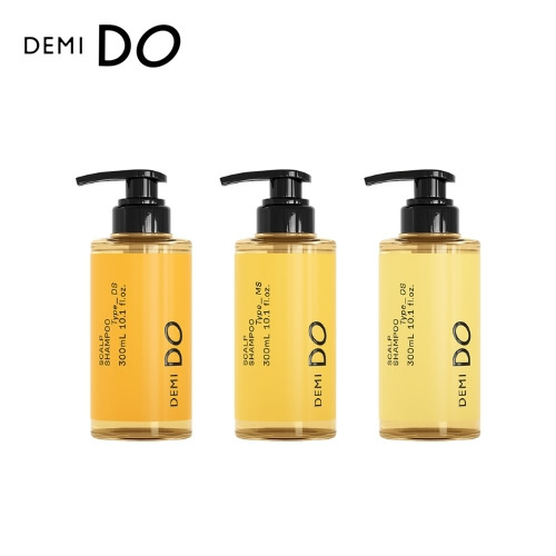 【選べるタイプ】デミドゥ スカルプシャンプー 300ml タイプ DS / MS / OS ポンプ ボトル NS6 7 8 乾燥肌 混合肌 オイリースキン For Dry Mixed Oily Skin 医薬部外品 DEMI DO demi do