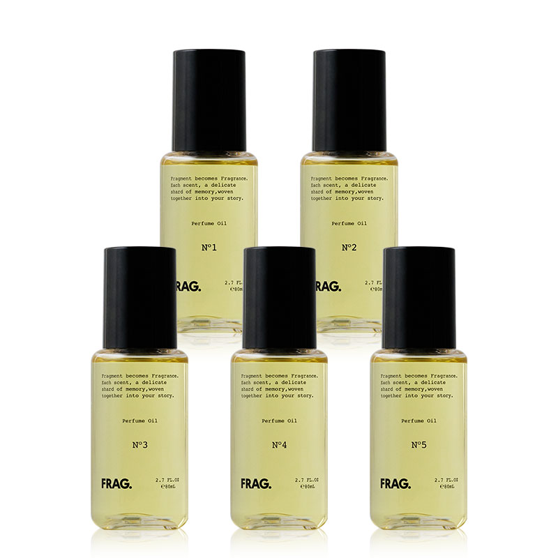 【選べる】FRAG. フレグ パフュームオイル 80ml Perfume Oil N°1チュベローズ N°2ネロリインセンス N°3インディゴ N°4スキン N°5ベルガモット