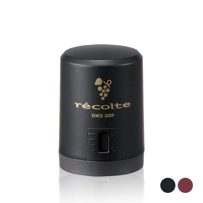 recolte レコルト ワインキーパー RWK-1 ナチュラルブラック レッド