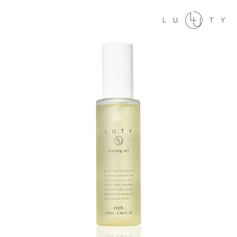 LUTY ルーティー スタイリングオイル ライト/リッチ 100ml スタイリング ヘアケア パサつき ダメージ 送料無料
