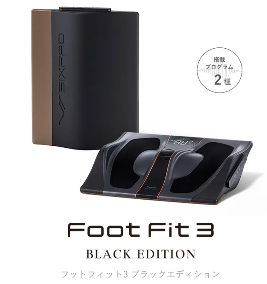MTG SIXPAD Foot Fit 3　シックスパッド フットフィット3 [ブラック/ホワイト]