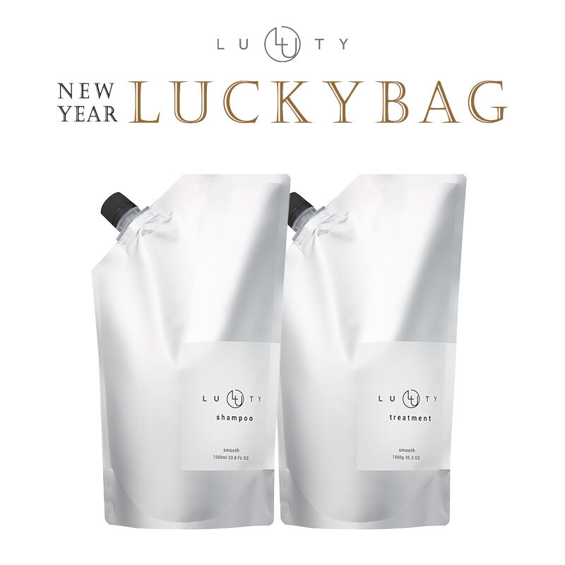 【LUTY福袋/20%OFF】【選べる】LUTY ルーティー シャンプー 1000ml ＆ トリートメント 1000g セット【詰替用/送料無料】