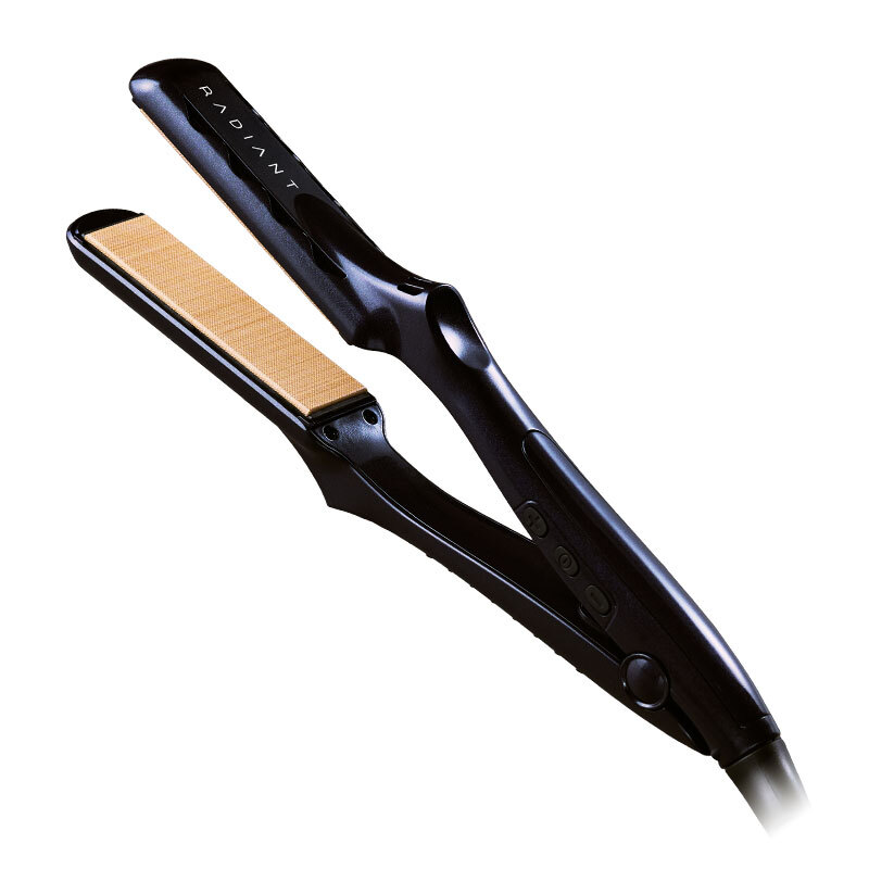 シルクプロアイロン ラディアント 28mm 限定カラー（グロッシーブラック）LM-125 海外対応 ストレート ストレートアイロン