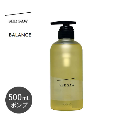 Lebel ルベル SEE/SAW シャンプー バランス 500ml