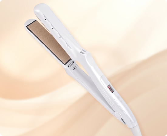 絹女 キヌージョ KINUJO シルクプレート ストレートアイロン パールホワイト LM-125