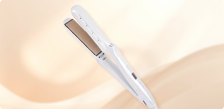 絹女 キヌージョ KINUJO シルクプレート ストレートアイロン パールホワイト LM-125