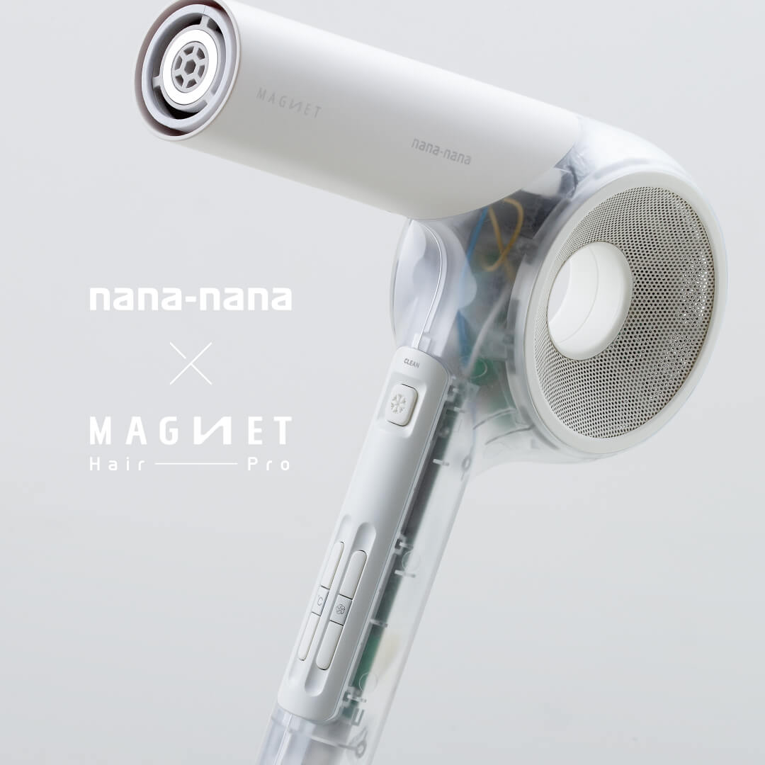 マグネットヘアプロ ドライヤーゼロ PRODUCED BY nana-nana