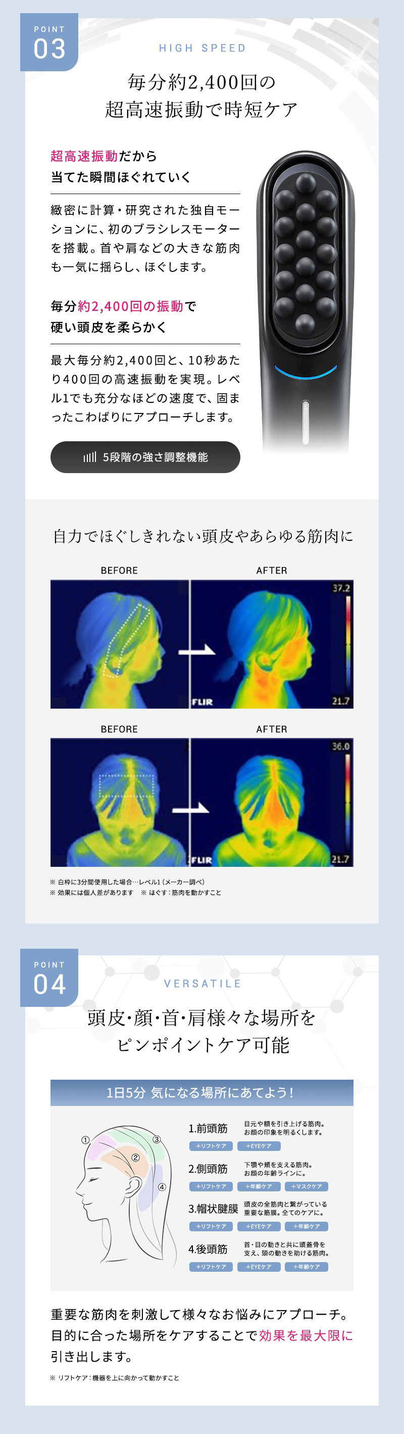 マイトレックス ヘッドマッサージャー ビドー