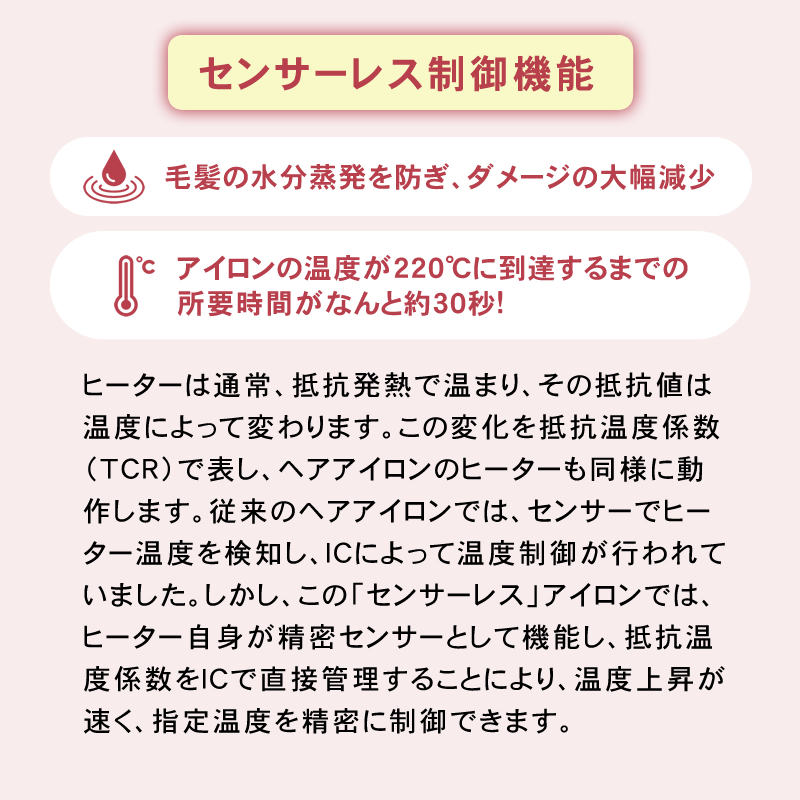 シルクプロアイロン ラディアント アイロンプレート