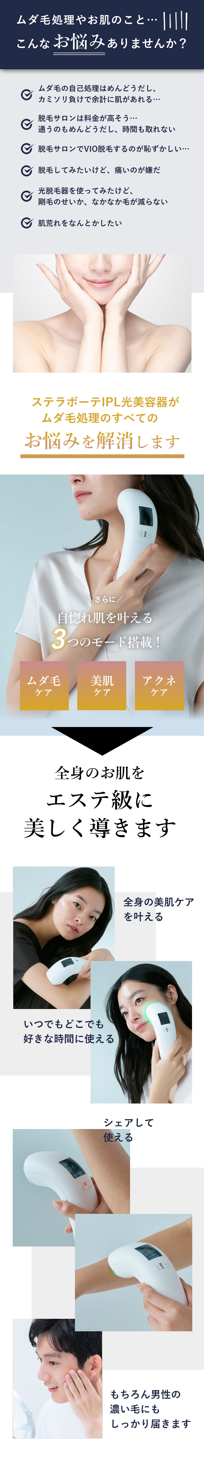 ステラボーテ IPL光美容器