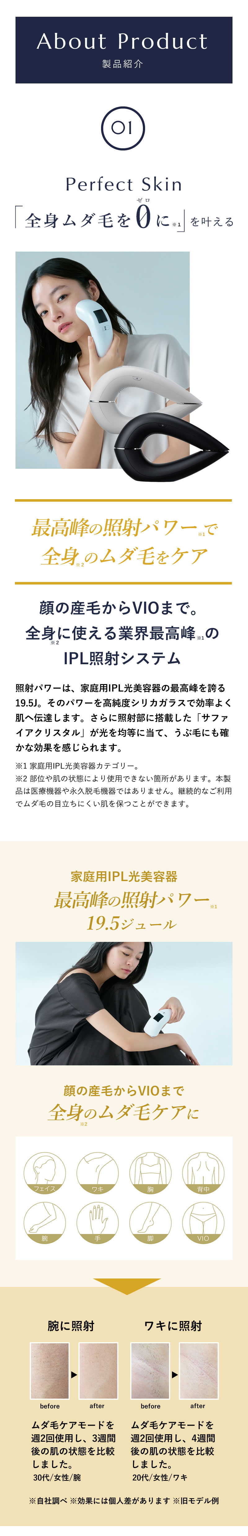 ステラボーテ IPL光美容器